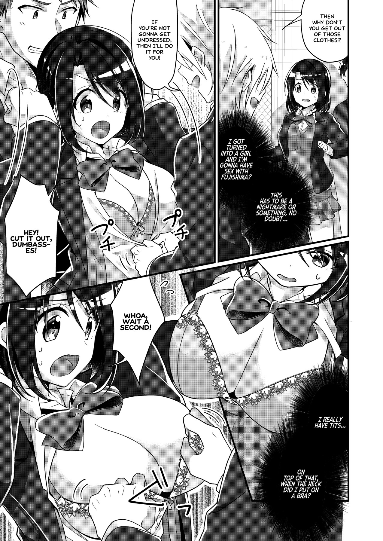 Hentai Manga Comic-To Punish Our Class Prez I Got Turned Into a Girl-Read-8